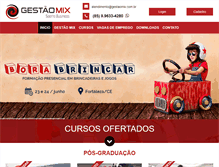 Tablet Screenshot of gestaomix.com.br